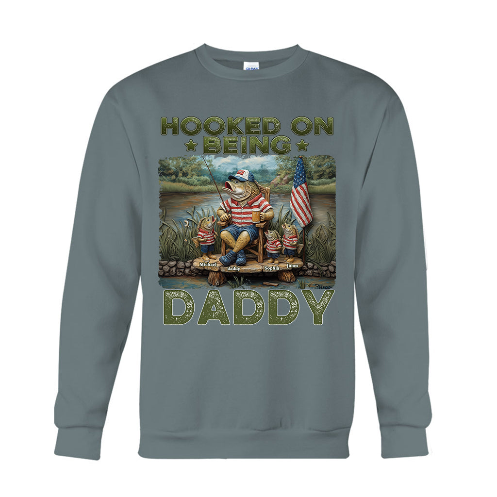 Reel Cool Dad - Personalized Father T-shirt & Hoodie