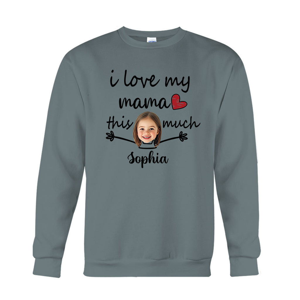 I Love You This Much - Personalized Kid T-shirt And Hoodie