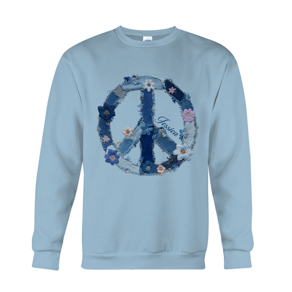 Hippie Soul - Personalized Hippie T-shirt And Hoodie
