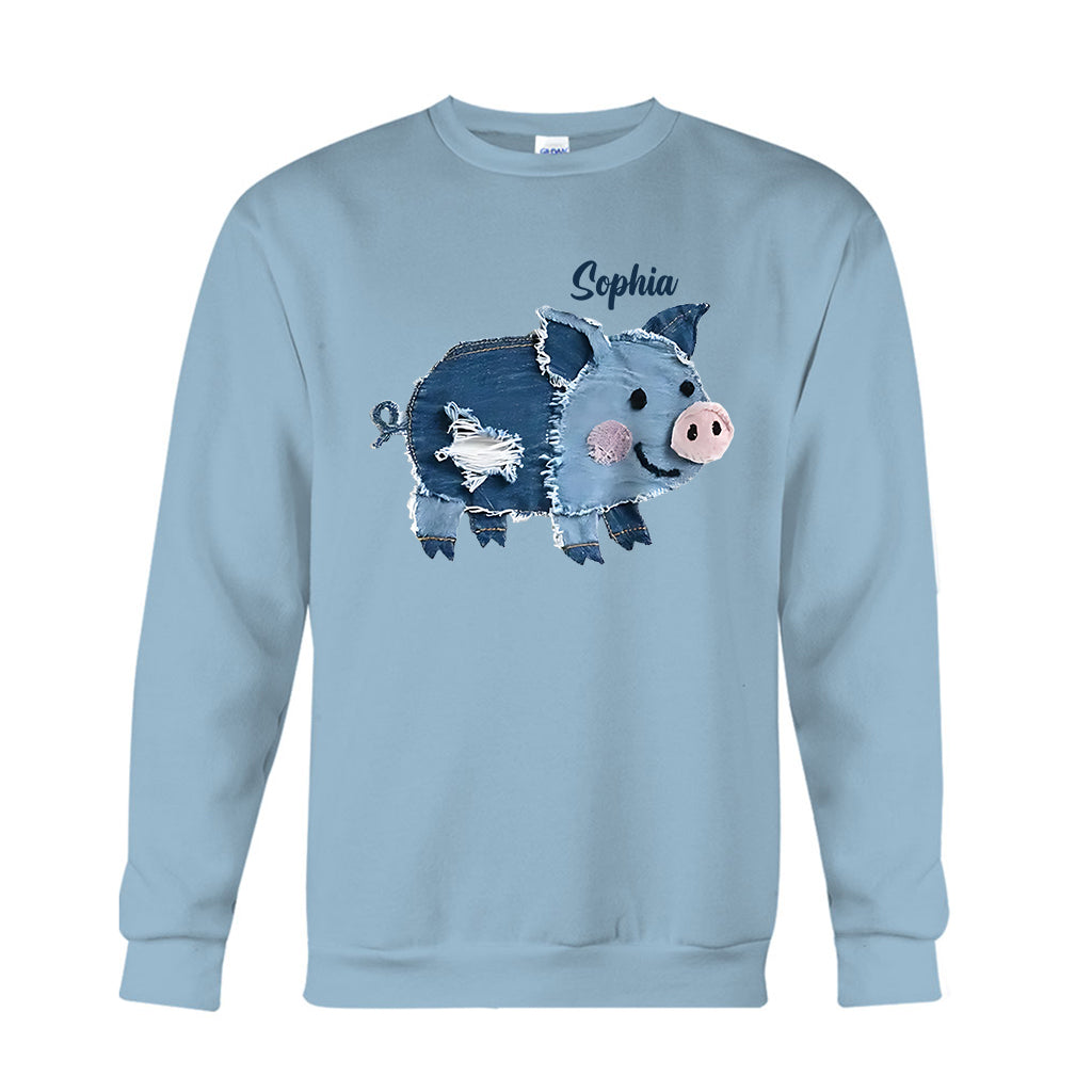 Adorable Pig - Personalized Pig Lover T-shirt And Hoodie