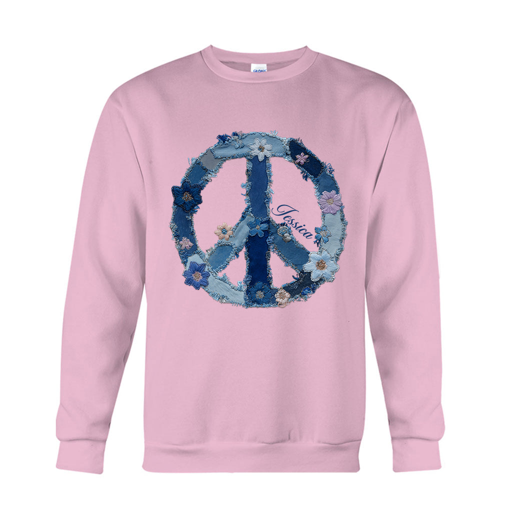 Hippie Soul - Personalized Hippie T-shirt And Hoodie