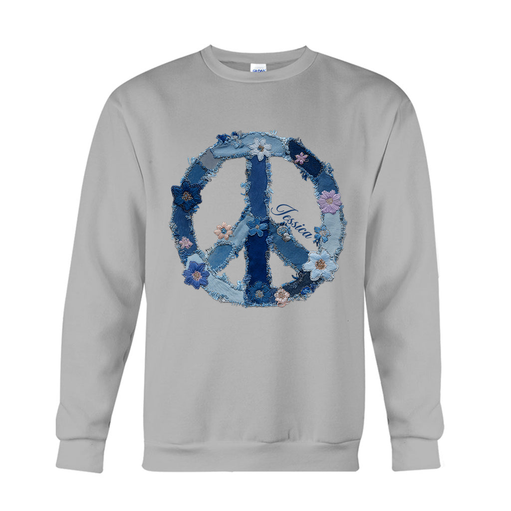 Hippie Soul - Personalized Hippie T-shirt And Hoodie