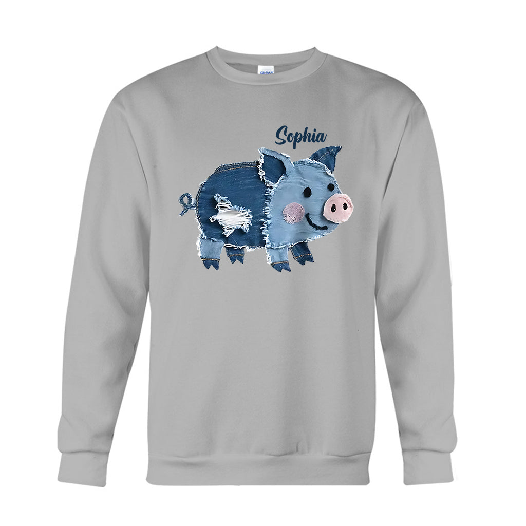 Adorable Pig - Personalized Pig Lover T-shirt And Hoodie
