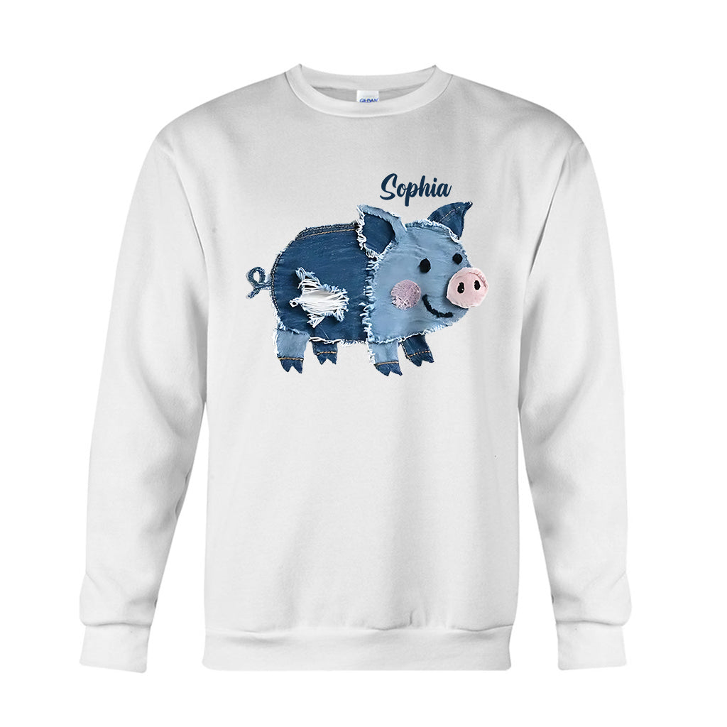 Adorable Pig - Personalized Pig Lover T-shirt And Hoodie