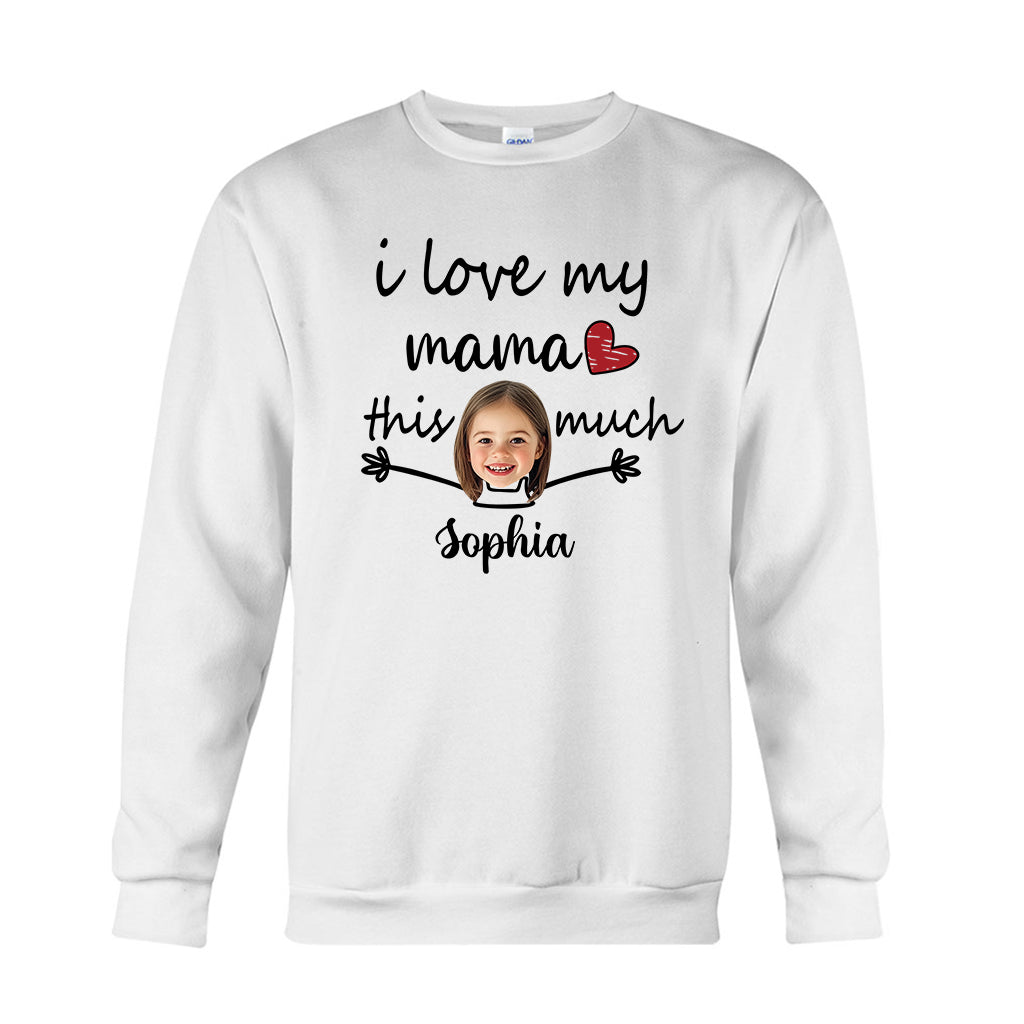 I Love You This Much - Personalized Kid T-shirt And Hoodie