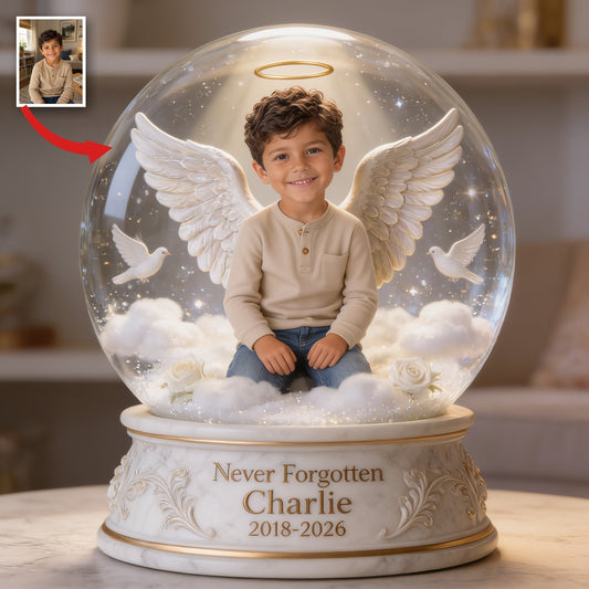 Personalized Memorial Latino Little Boy Custom Acrylic Plaque Sympathy Gift