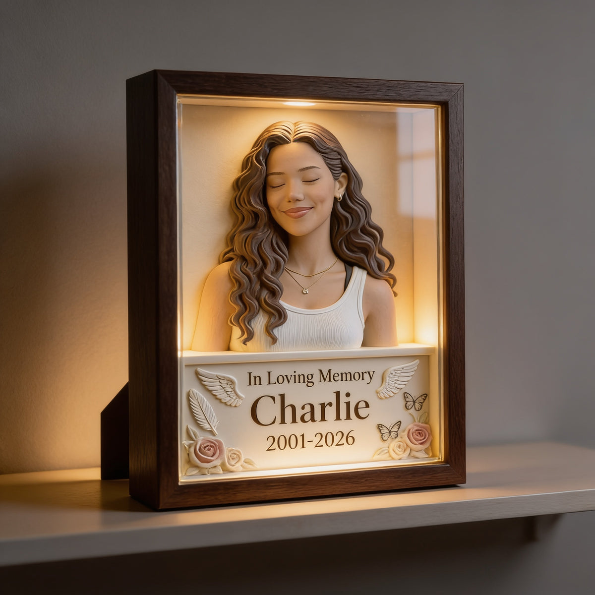 Personalized In Loving Memory Latina Woman Custom Acrylic Plaque