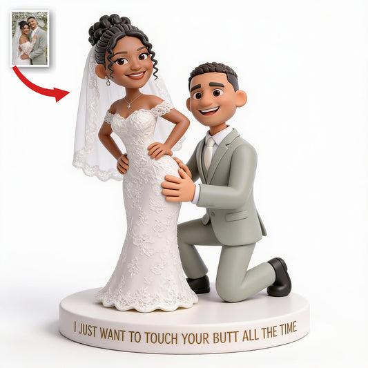 Personalized Custom Photo Wedding Latino Couple Custom Shaped Acrylic Plaque Funny Gift