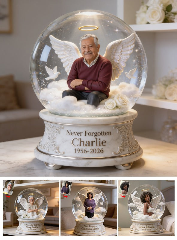 Personalized Memorial Older Latino Man Grandfather Acrylic Plaque Sympathy Gift
