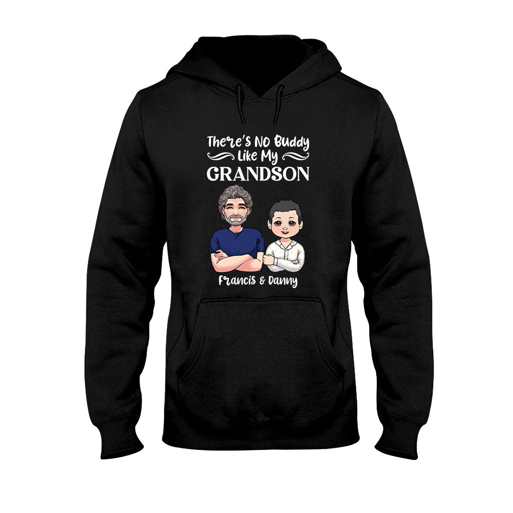 There Is No Buddy Like My Grandson/Granddaughter - Gift for grandpa - Personalized T-shirt And Hoodie