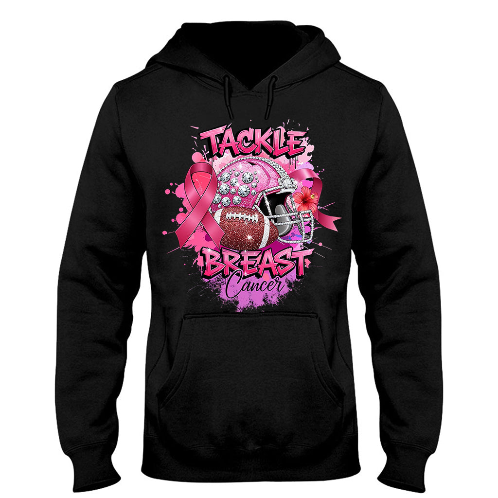 Tackle Breast Cancer - Breast Cancer Awareness T-shirt And Hoodie