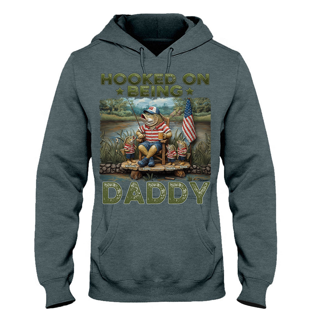 Reel Cool Dad - Personalized Father T-shirt & Hoodie
