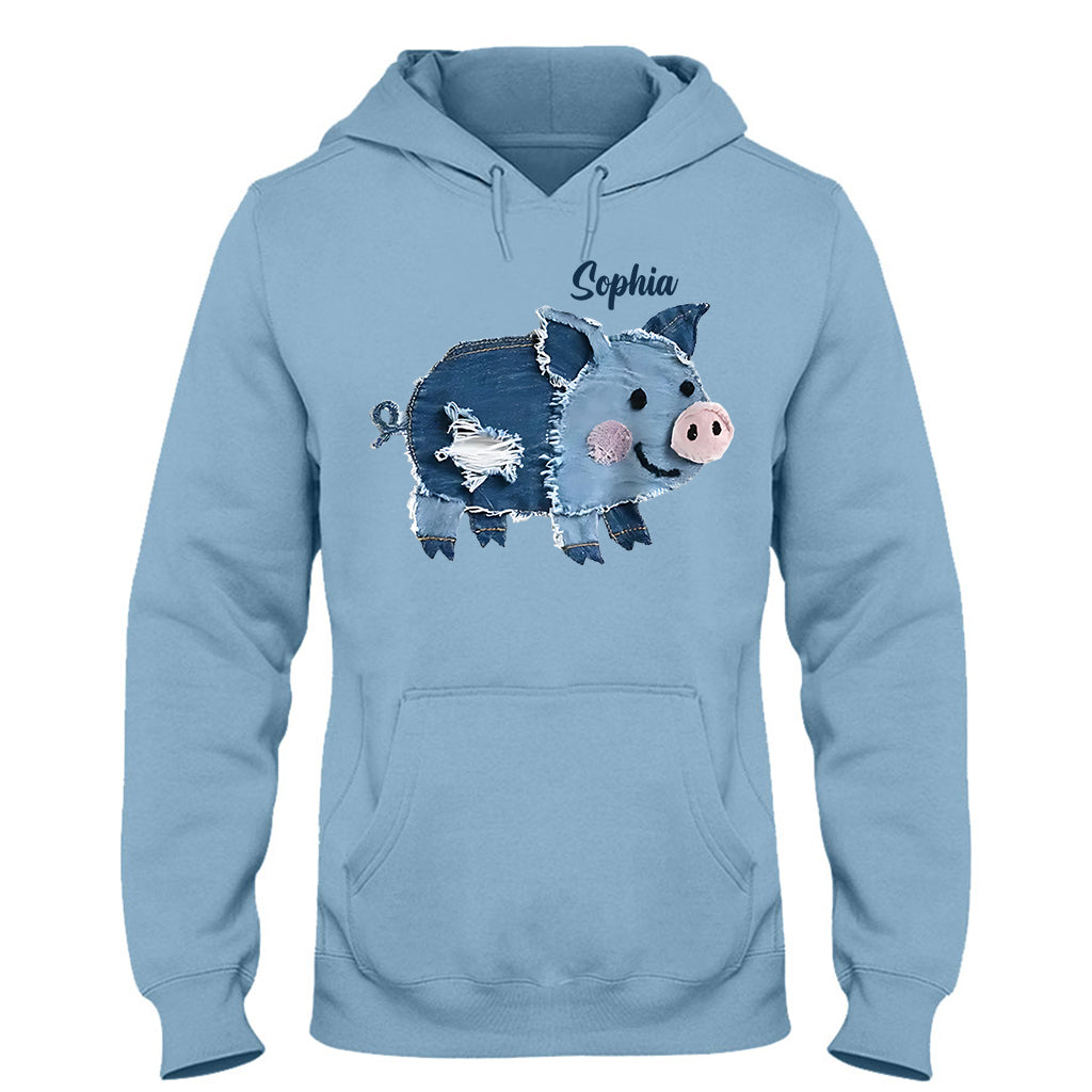 Adorable Pig - Personalized Pig Lover T-shirt And Hoodie