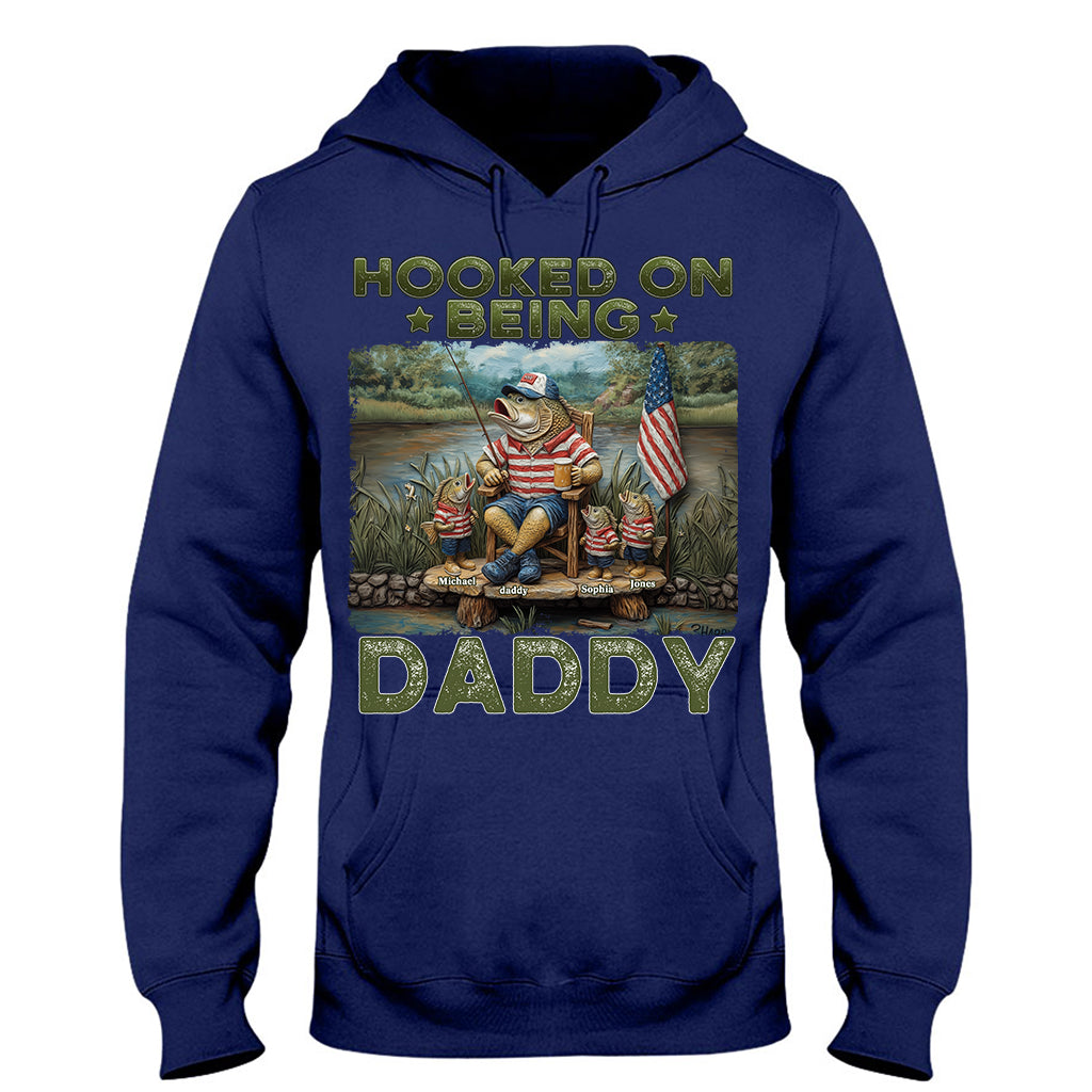 Reel Cool Dad - Personalized Father T-shirt & Hoodie