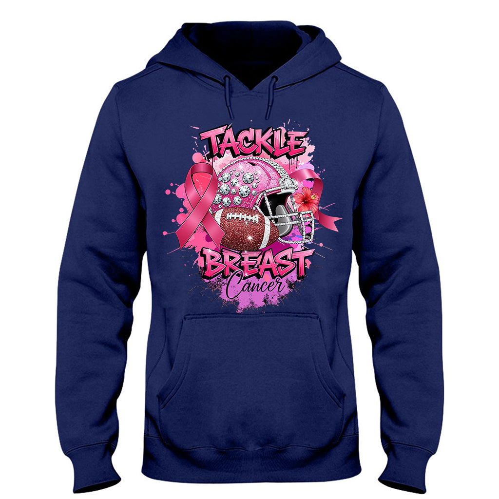 Tackle Breast Cancer - Breast Cancer Awareness T-shirt And Hoodie
