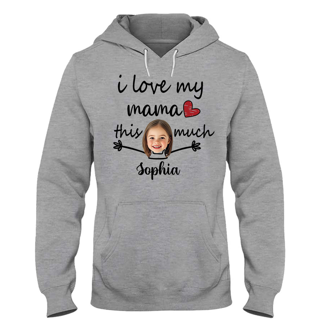 I Love You This Much - Personalized Kid T-shirt And Hoodie