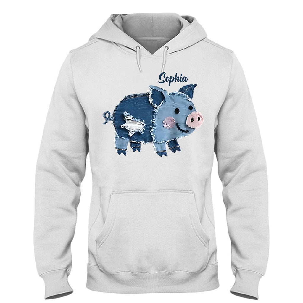 Adorable Pig - Personalized Pig Lover T-shirt And Hoodie