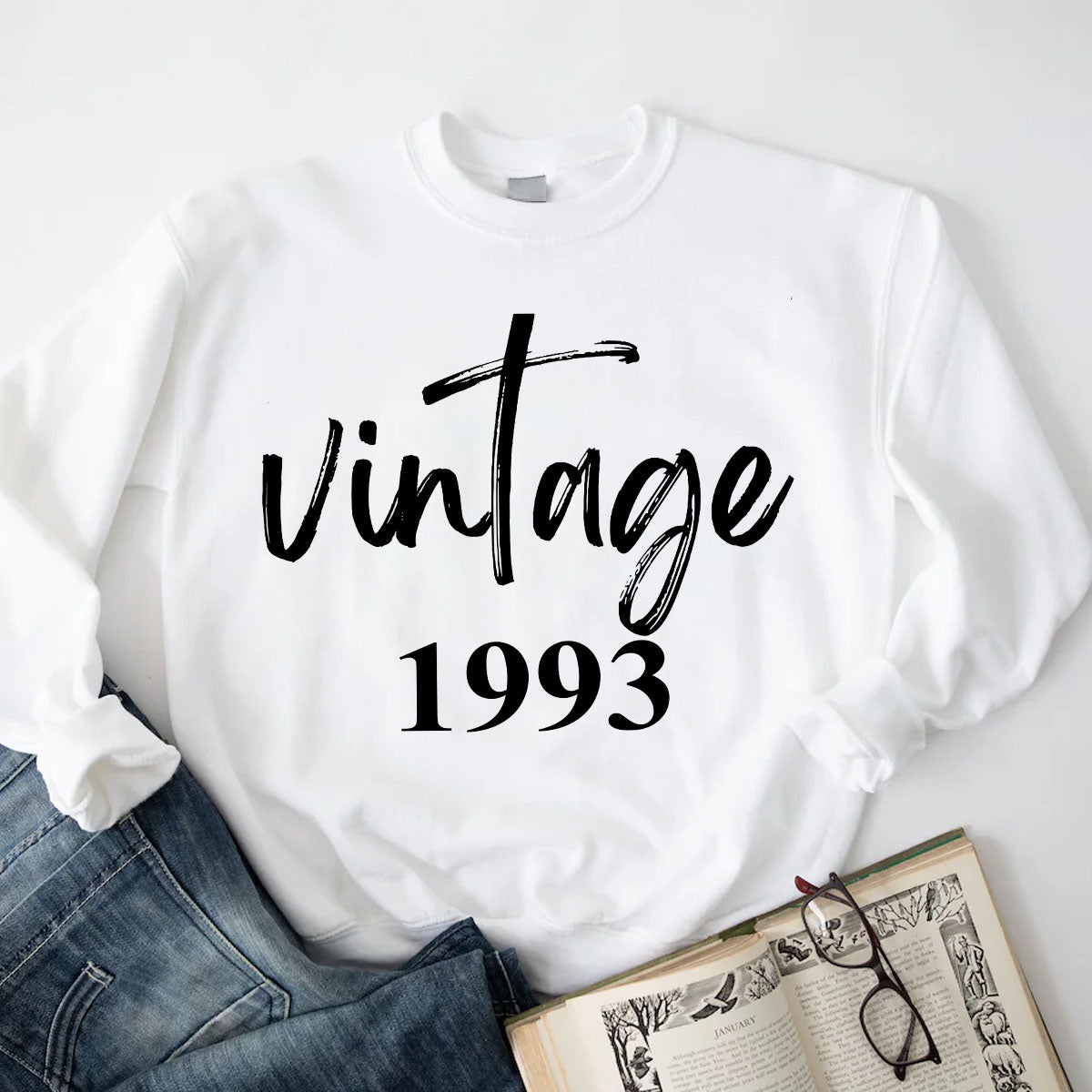 Vintage Version - Personalized Birthday T-shirt And Hoodie