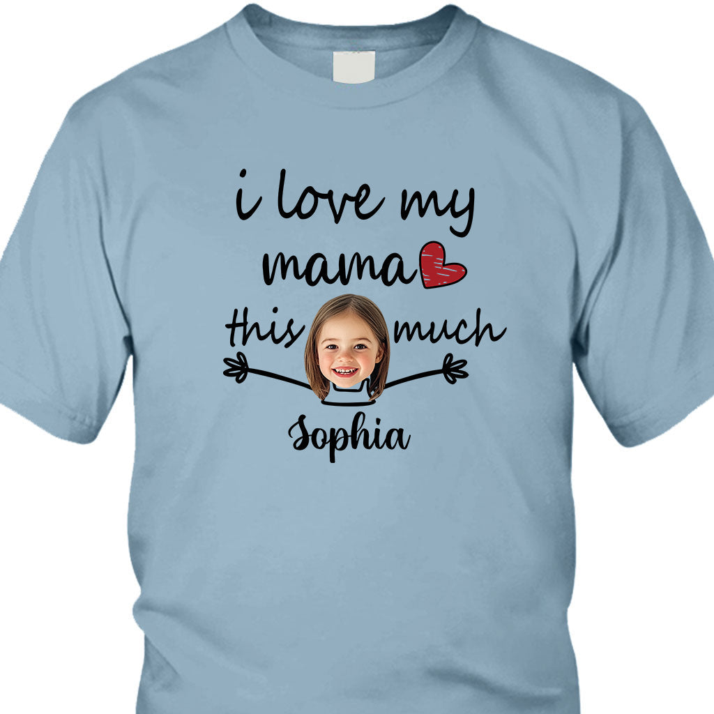 I Love You This Much - Personalized Kid T-shirt And Hoodie