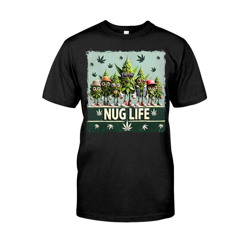 Nug Life - Weed T-shirt And Hoodie