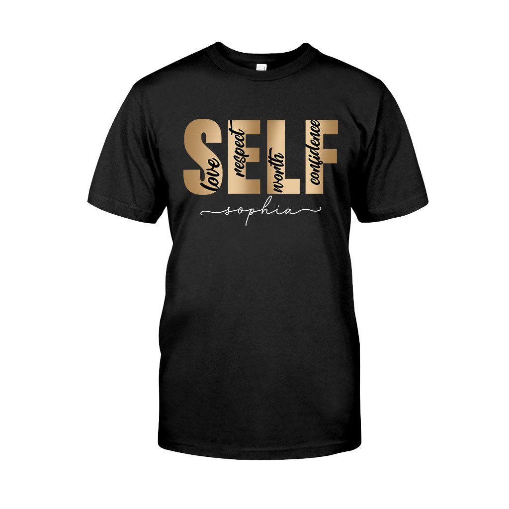 Self Confidence - Personalized African American T-shirt And Hoodie