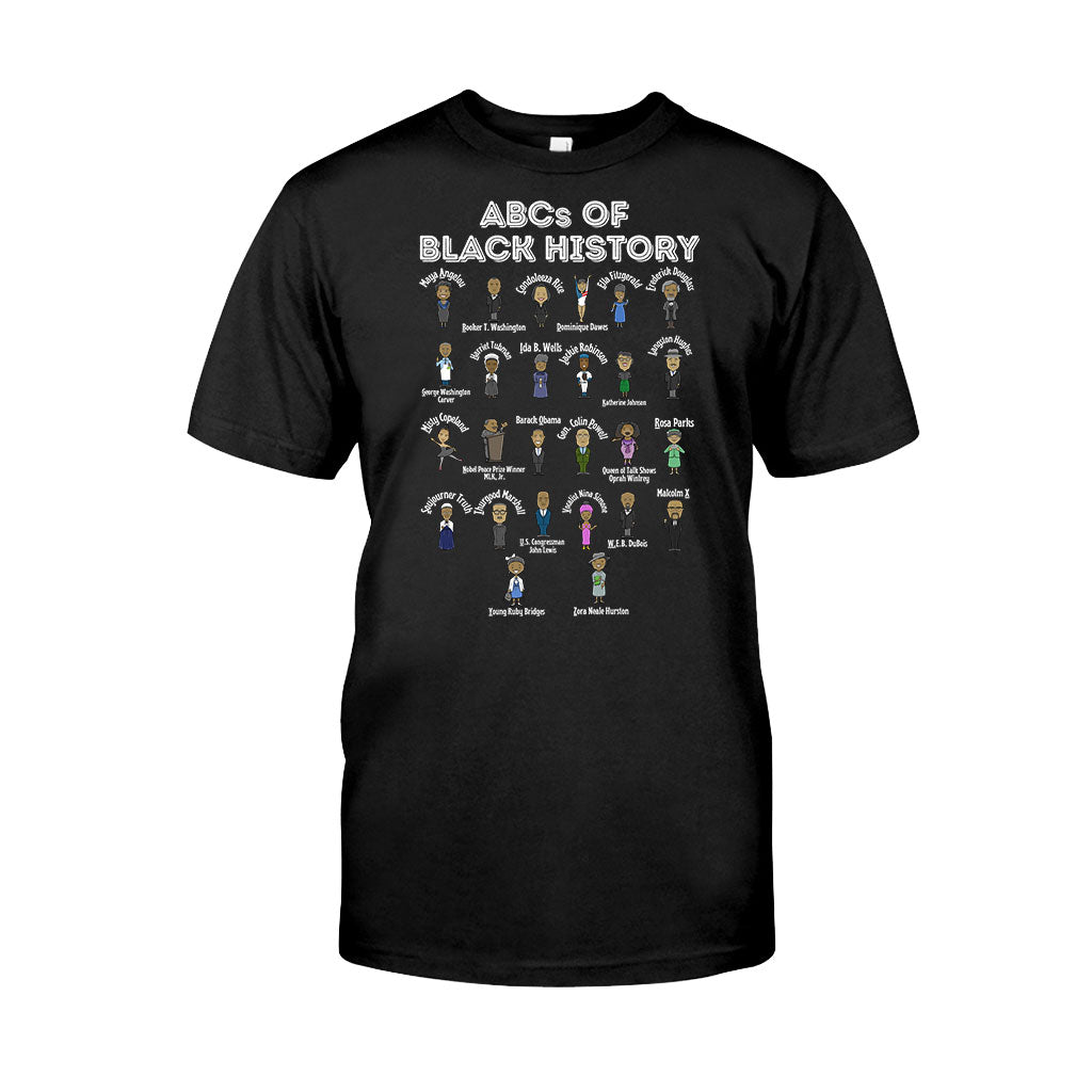 ABCs Of Black History - Personalized African American T-shirt And Hoodie