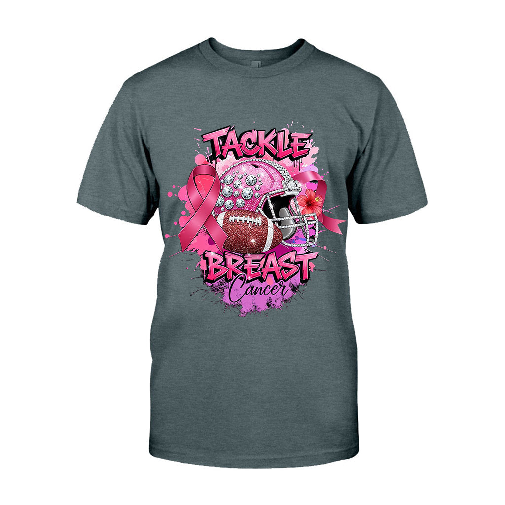 Tackle Breast Cancer - Breast Cancer Awareness T-shirt And Hoodie