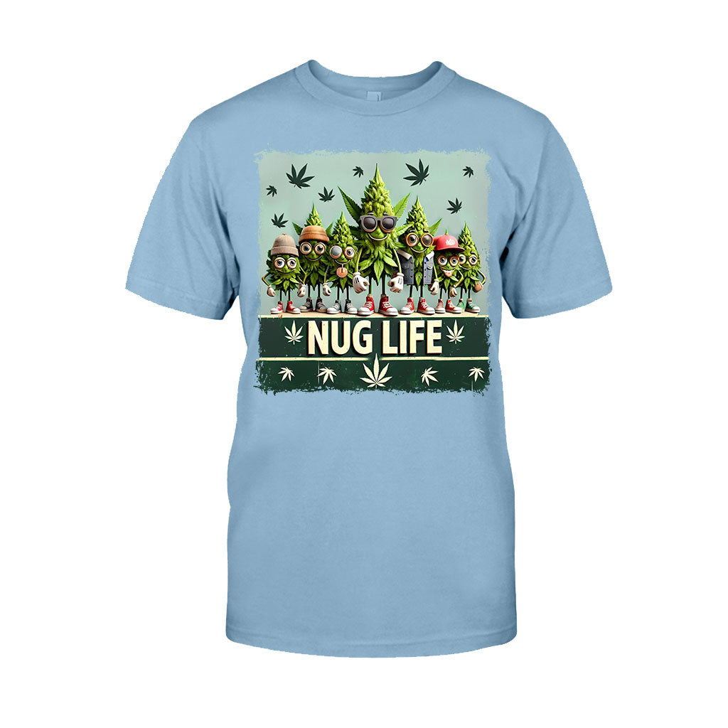 Nug Life - Weed T-shirt And Hoodie