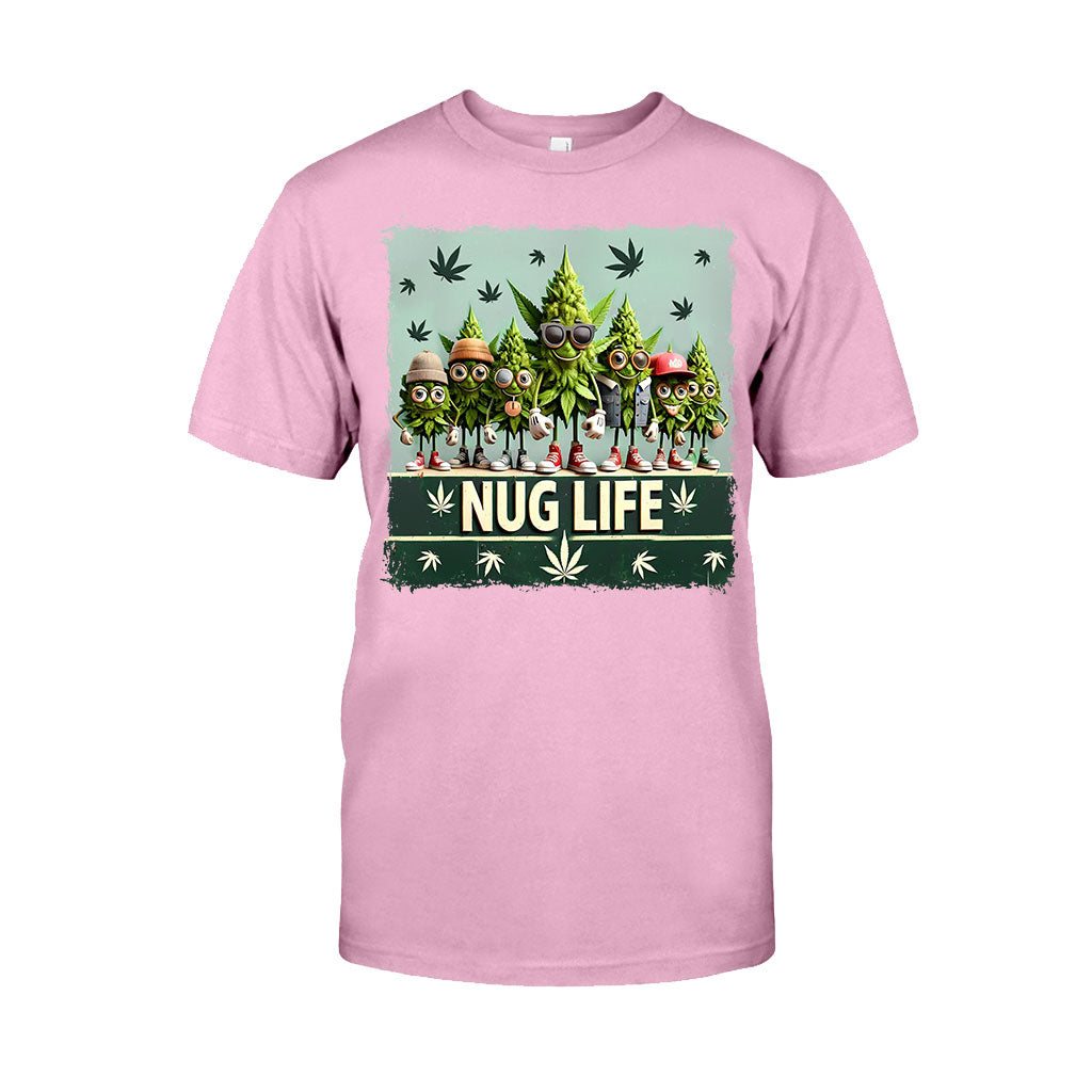 Nug Life - Weed T-shirt And Hoodie