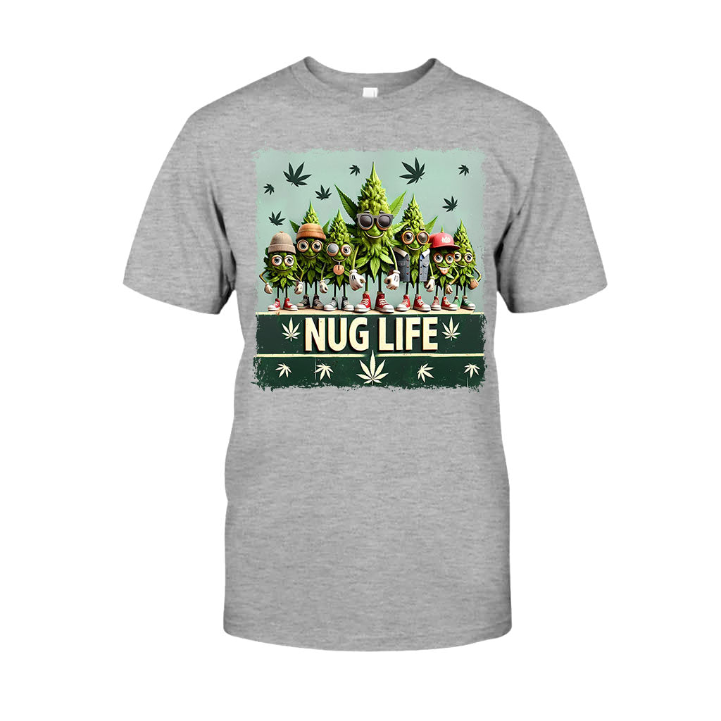 Nug Life - Weed T-shirt And Hoodie