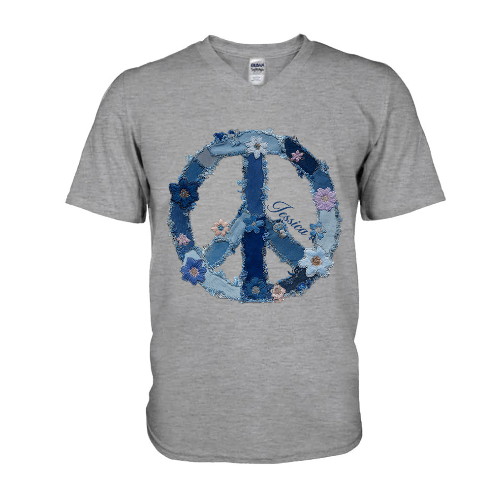 Hippie Soul - Personalized Hippie T-shirt And Hoodie
