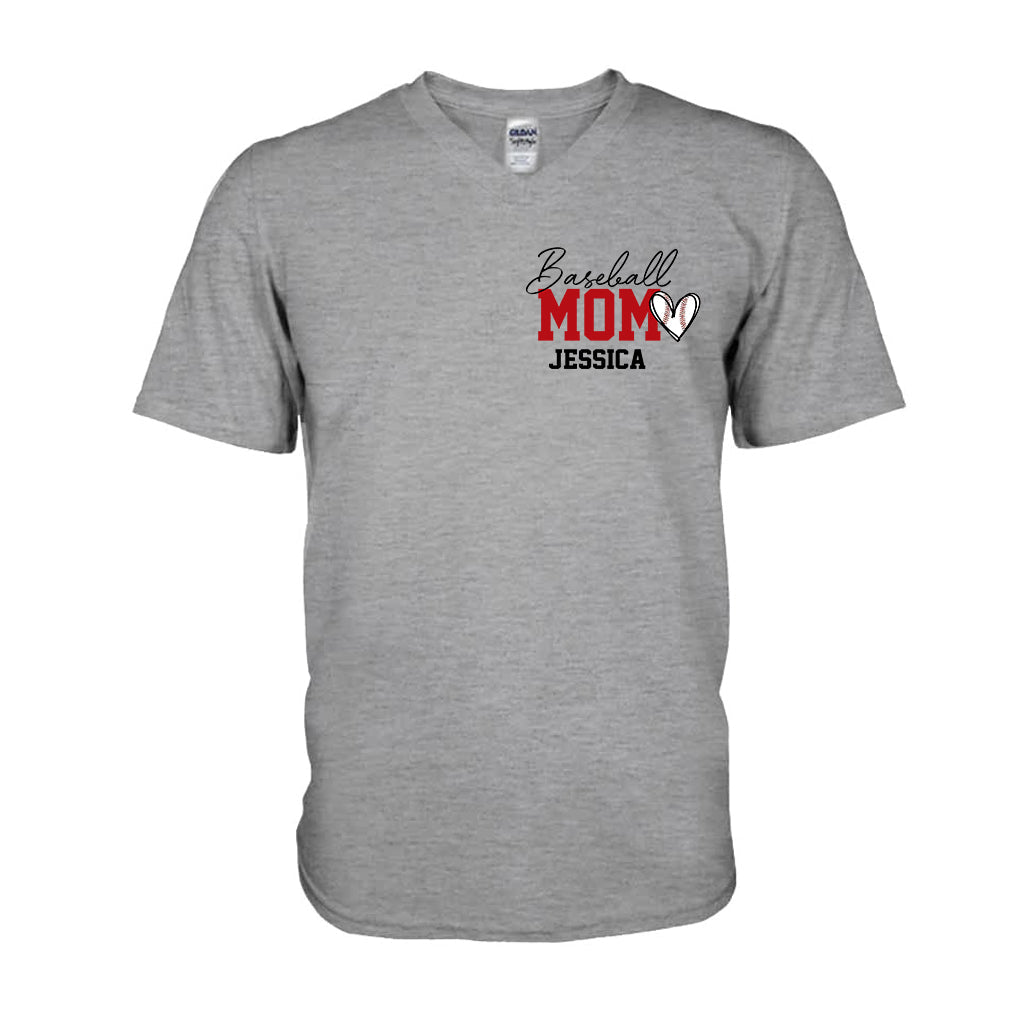 Mom Of Ballers - Personalized Mother T-shirt And Hoodie