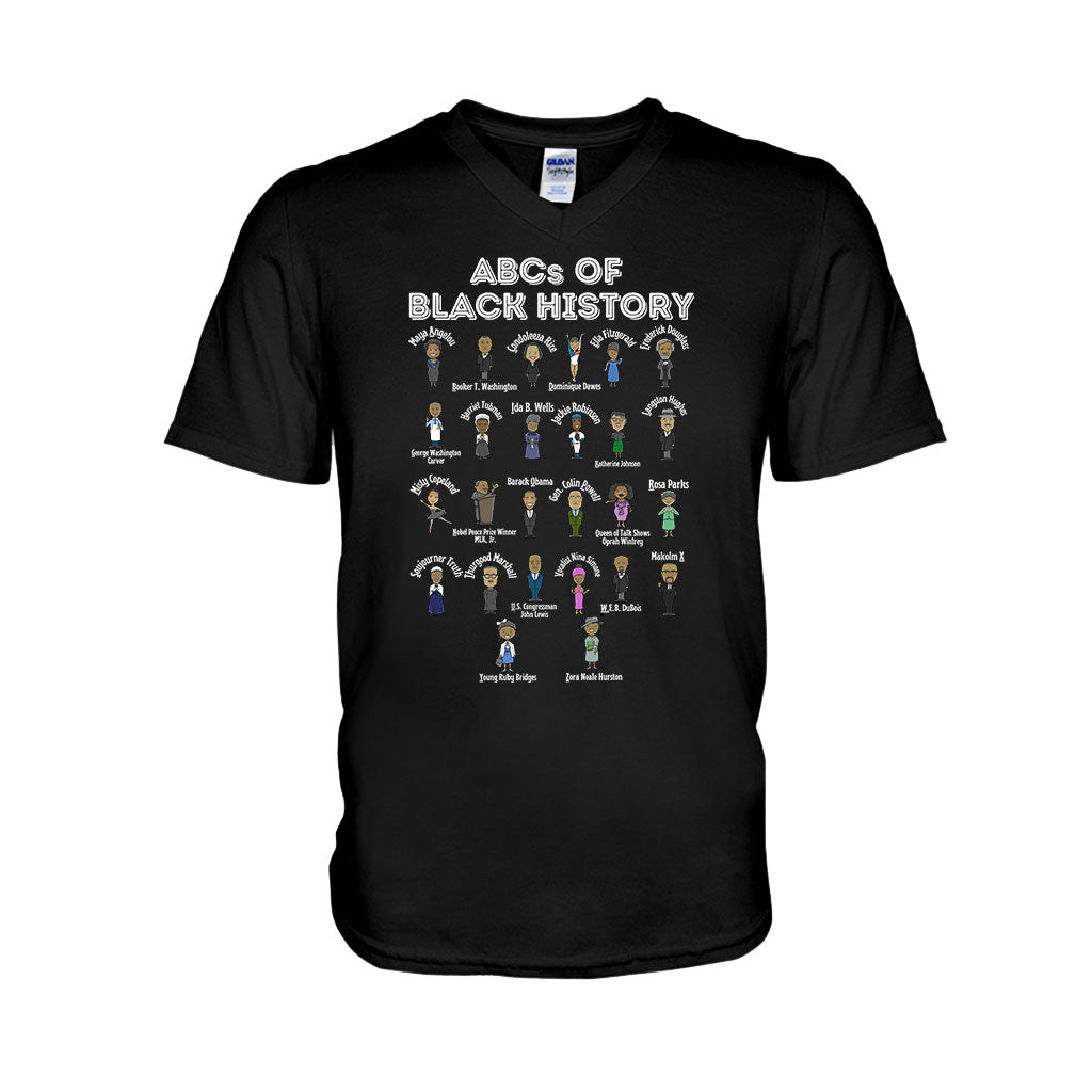 ABCs Of Black History - Personalized African American T-shirt And Hoodie