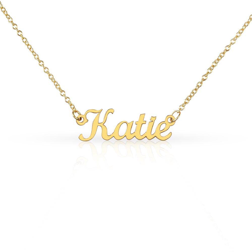 Custom Name Necklace(No Card)