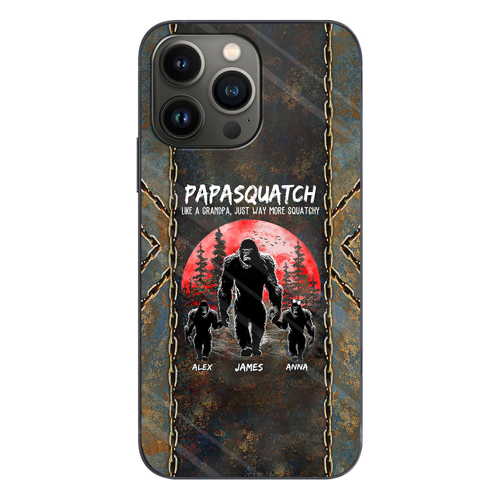 Grandpasquatch - Personalized Father Phone Case