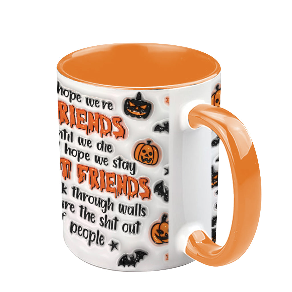Ghost Friends - Personalized Bestie Accent Mug