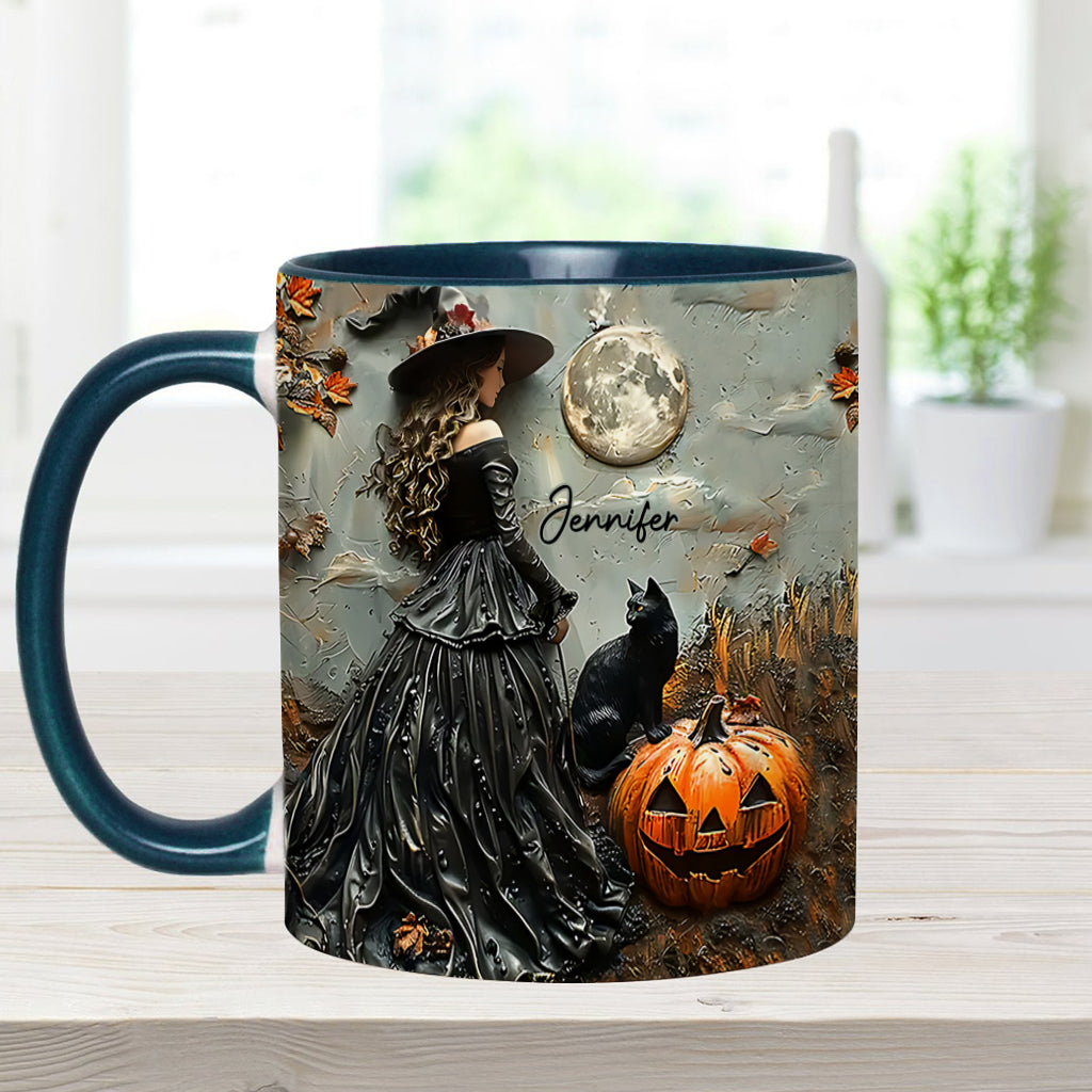 Beautiful Witch - Personalized Witch Accent Mug