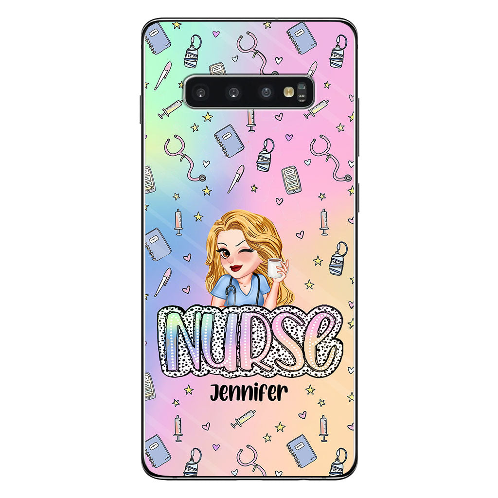 Nurse Life - Personalized Nurse Clear Phone Case