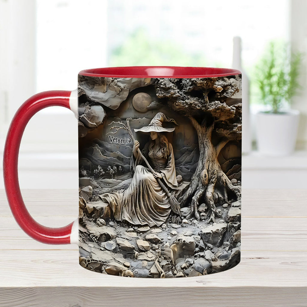 Beautiful Witch - Personalized Witch Accent Mug
