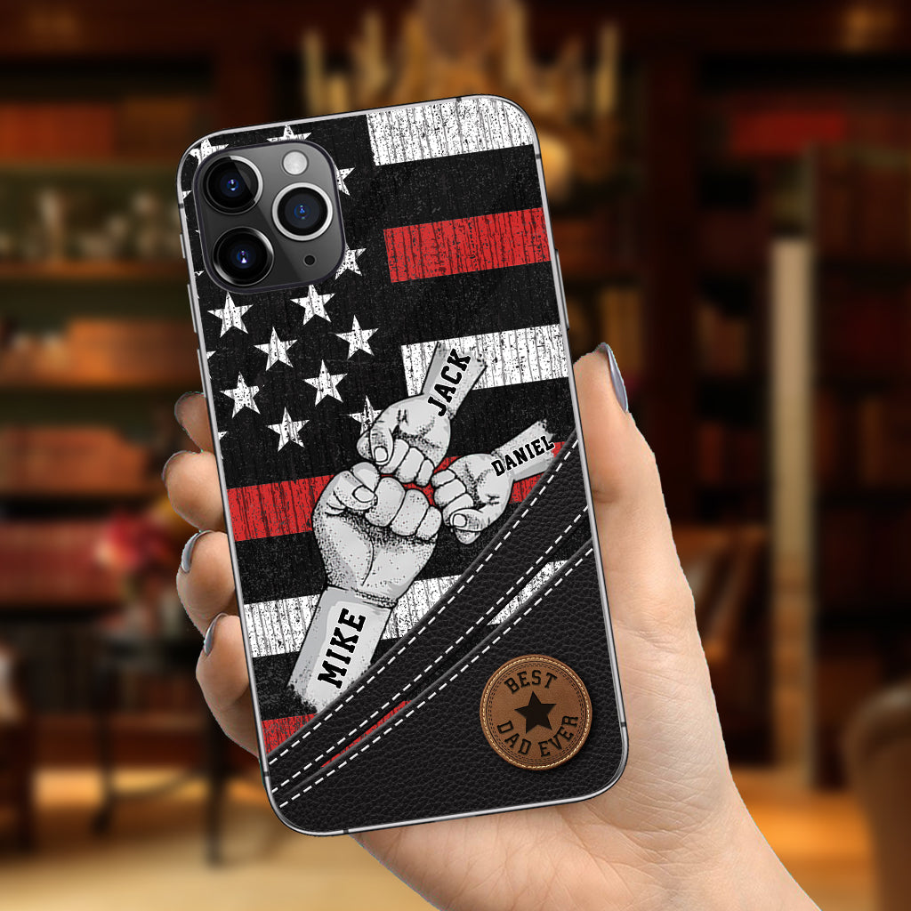 Wolf Pack - Personalized Father Phone Case