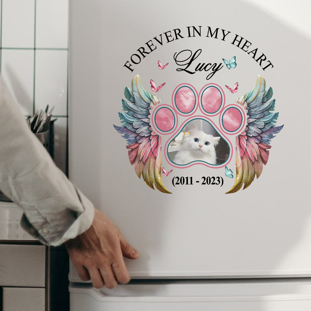 Forever In My Heart - Personalized Dog Decal Die Cut