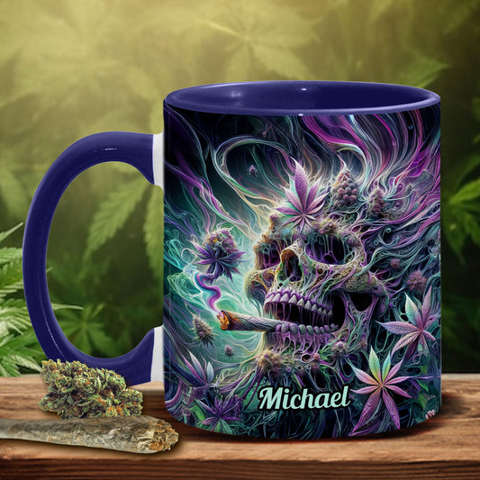 Magical Skull - Personalized Weed Accent Mug