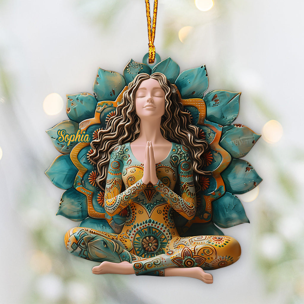 Lose Your Mind Find Your Soul - Personalized Yoga Ornament