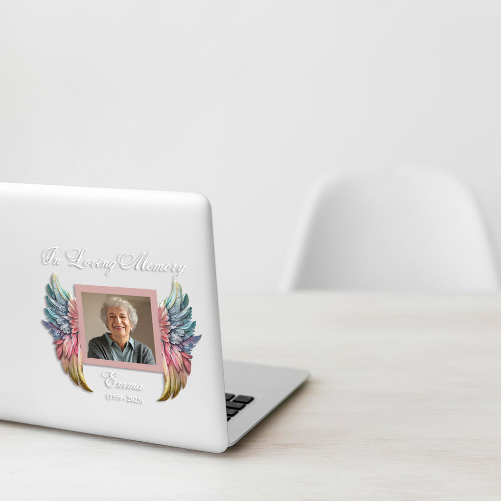 In Loving Memory - Personalized Memorial Decal Die Cut