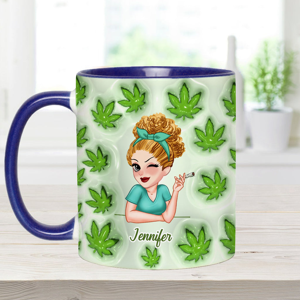 I Bet My Soul Smells Like Weed - Personalized Weed Accent Mug