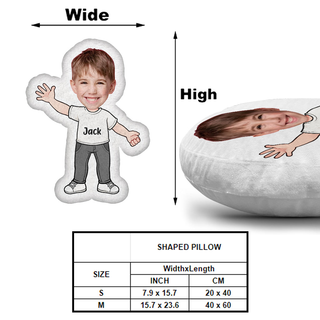 Grandma's Cuties - Personalized Grandma Shaped Pillow