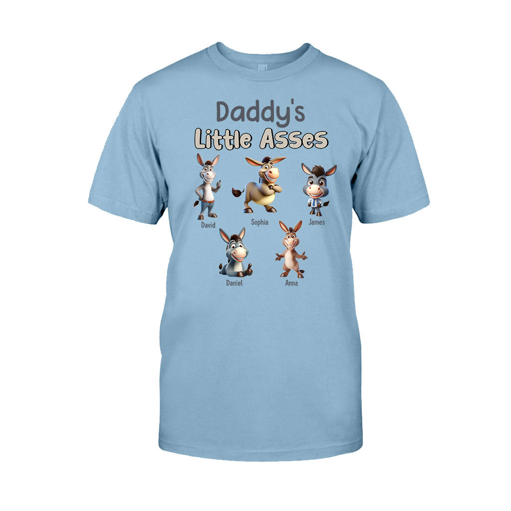 Daddy's Little Cuties - Personalized Father T-shirt And Hoodie