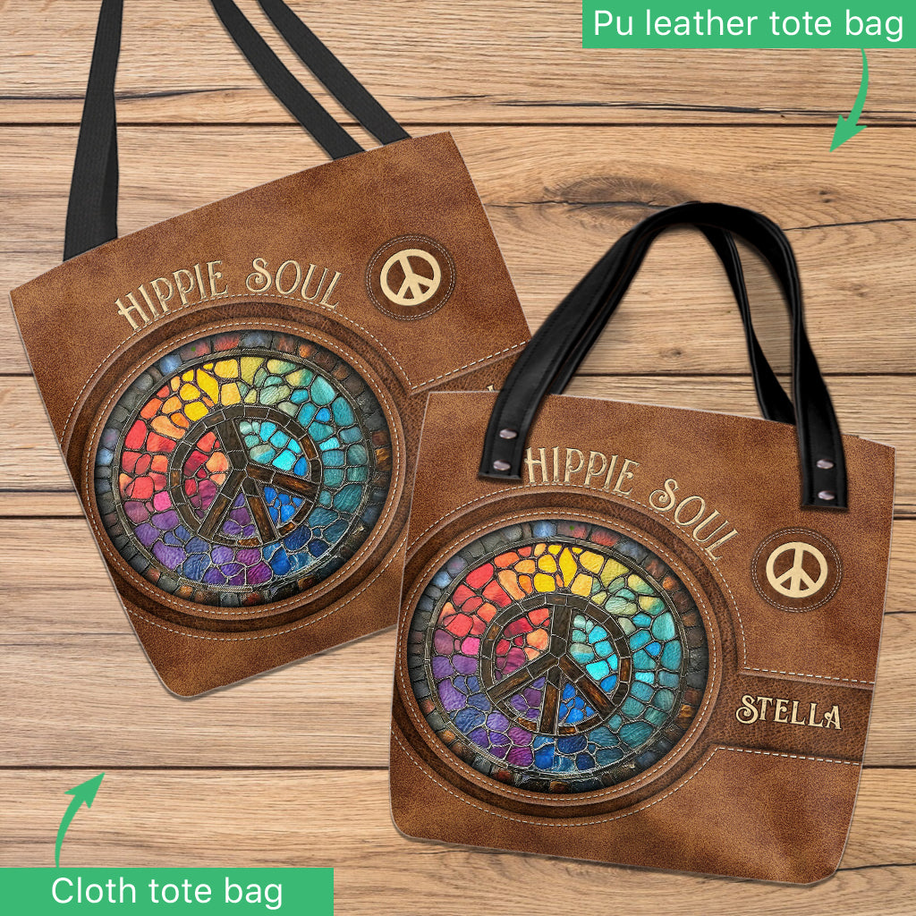 Hippie Soul - Personalized Hippie Tote Bag