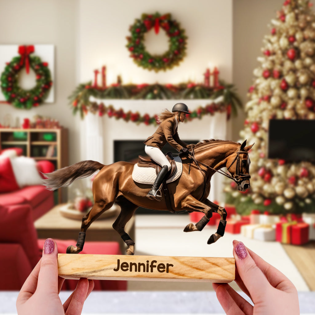 Custom Any Photo Plaque - Personalized Horse Custom Photo Plaque