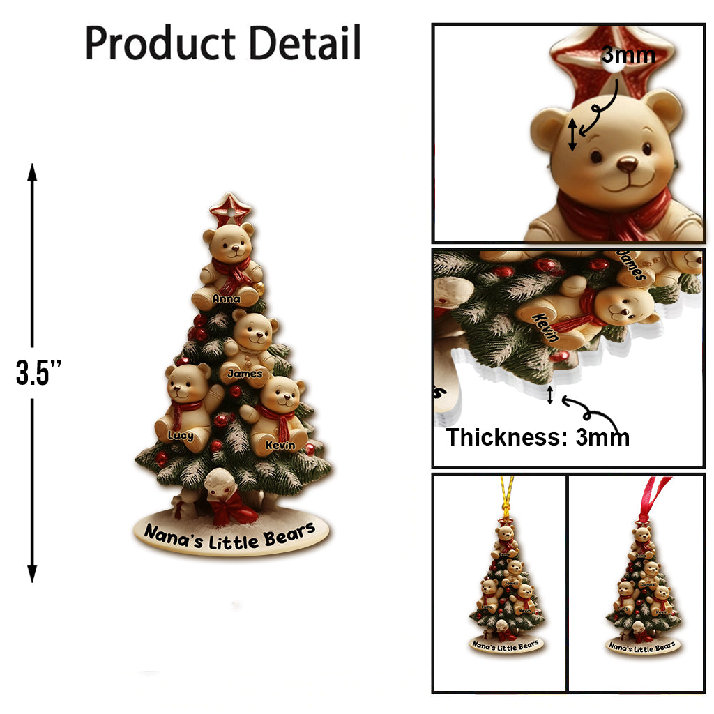 Little Bears - Personalized Grandma Ornament